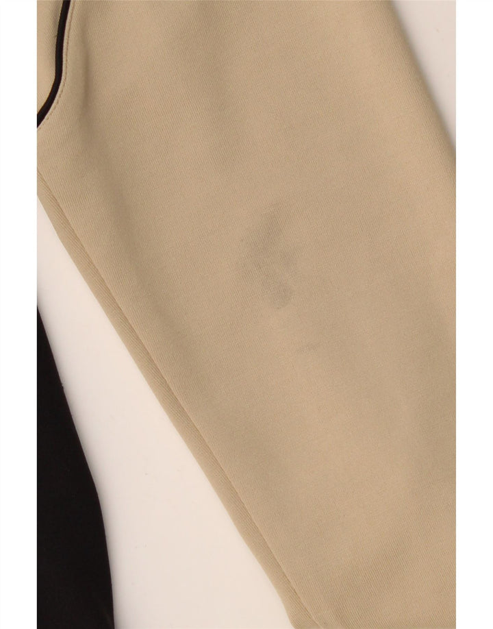 ASICS Damen-Trainingsanzug-Top-Jacke, UK 14, Größe L, Beige, Farbblock