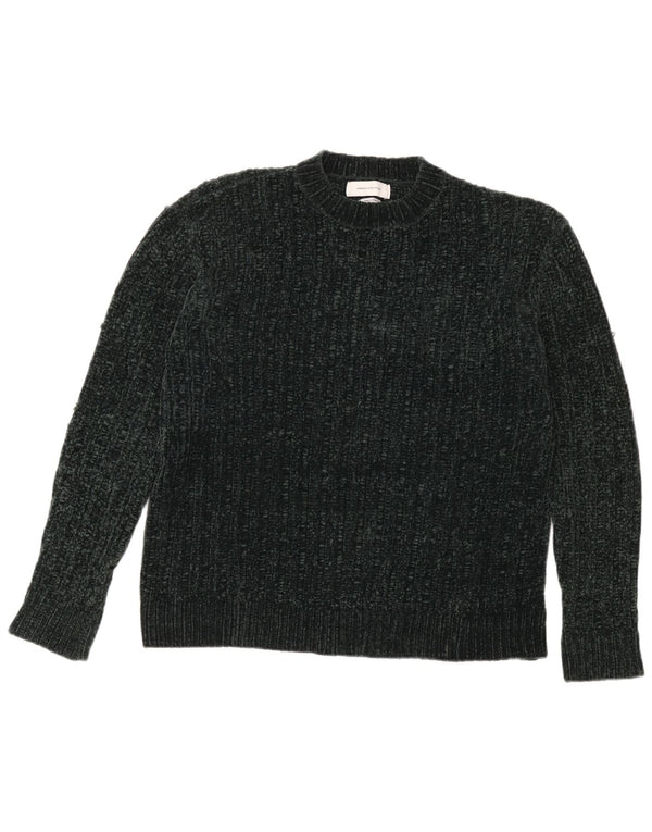 Urban Outfitters Mens Crew Neck Jumper Sweater Small Green Flecked