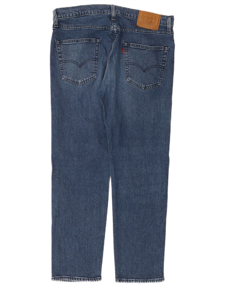 LEVI'S Herren 502 Tapered Jeans W34 L30 Blaue Baumwolle