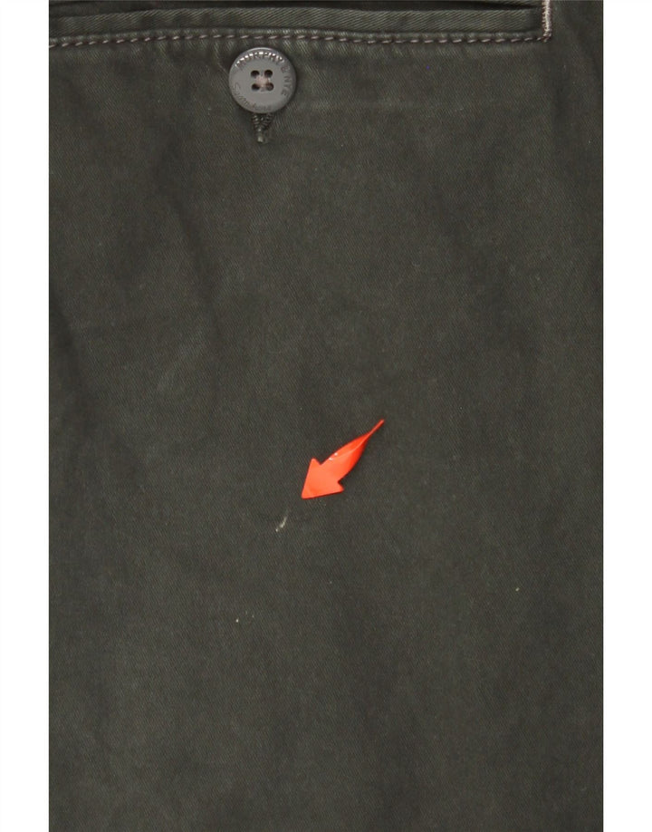 MURPHY & NYE Gerade Chino-Hose für Herren, W38, L30, grüne Baumwolle