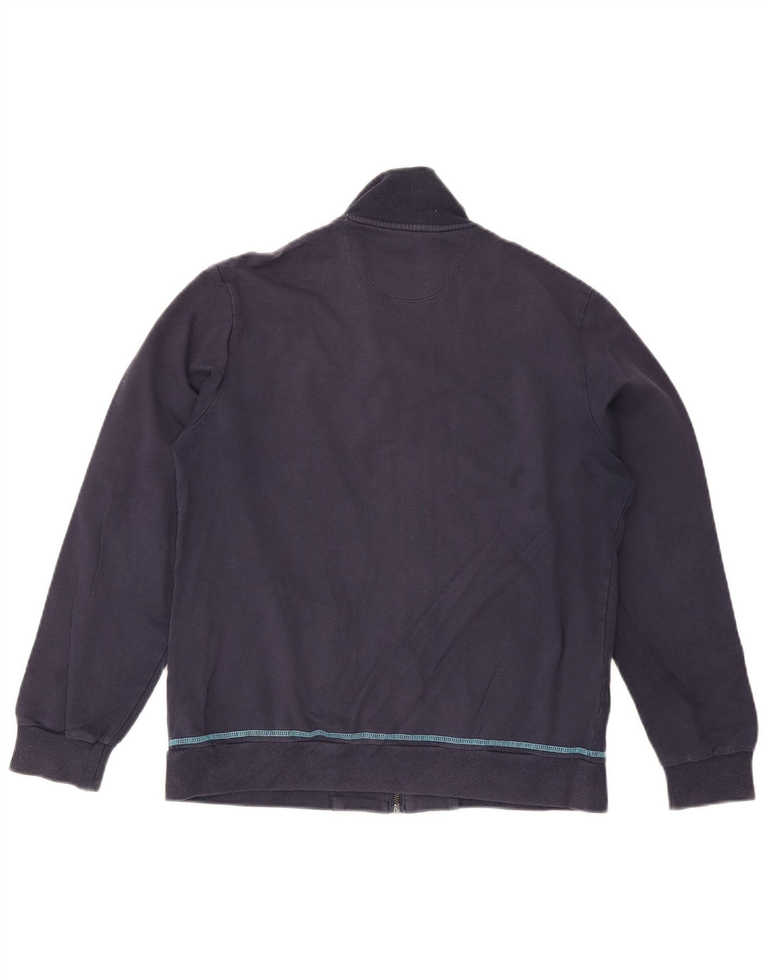LOTTO Womens Tracksuit Top Jacket UK 14 Medium Navy Blue Vintage Lotto and Second-Hand Lotto from Messina Hembry 
