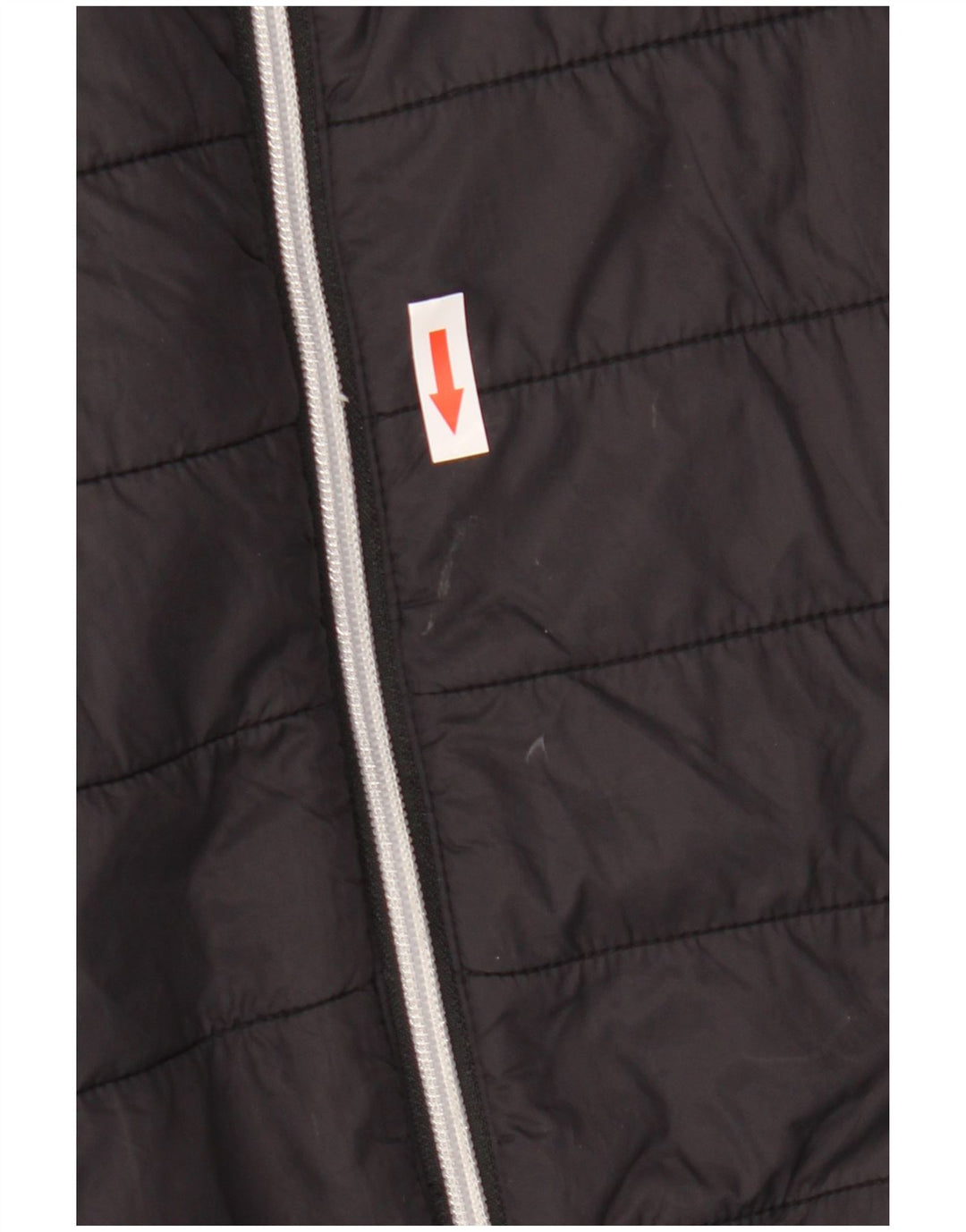 French Connection Herren Wattierte Jacke UK 36 Small Schwarz Polyamid