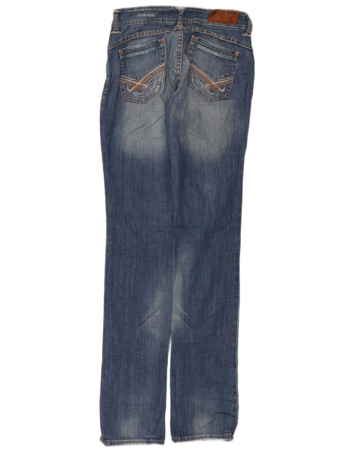 Tommy Hilfiger Damen Straight Jeans W26 L34 Blaue Baumwolle