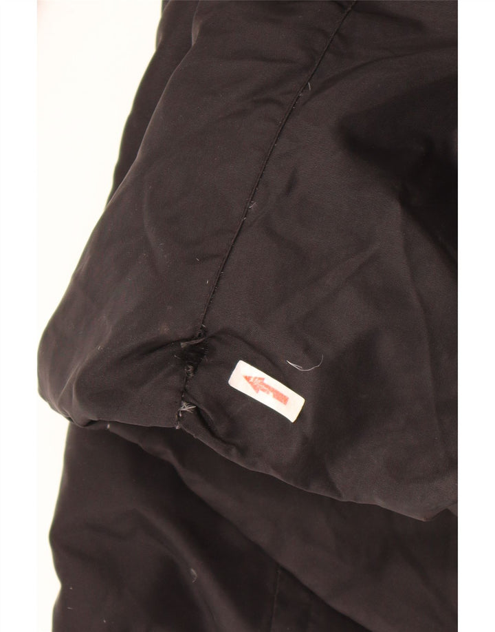 PEUTEREY Damen-Parka mit Kapuze, EU 40, mittelschwarz