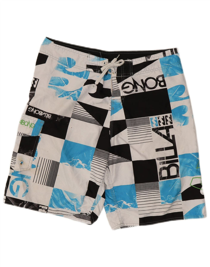 Billabong Herren-Badeshorts mit Grafik, groß, mehrfarbig, geometrisch