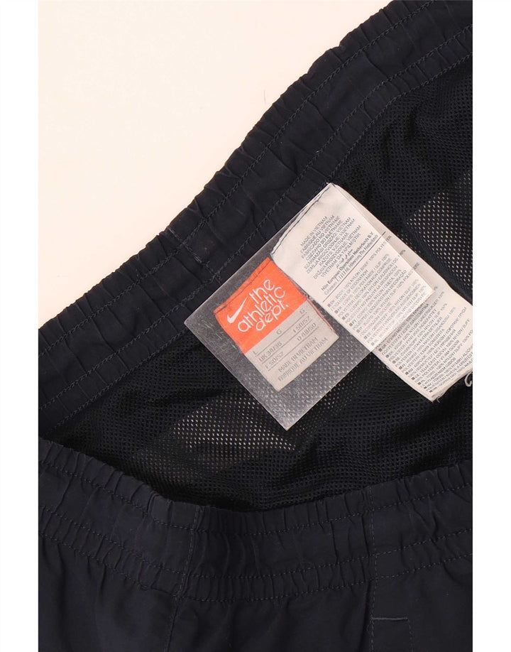 Nike Herren-Badeshorts, groß, marineblaues Colourblock-Nylon