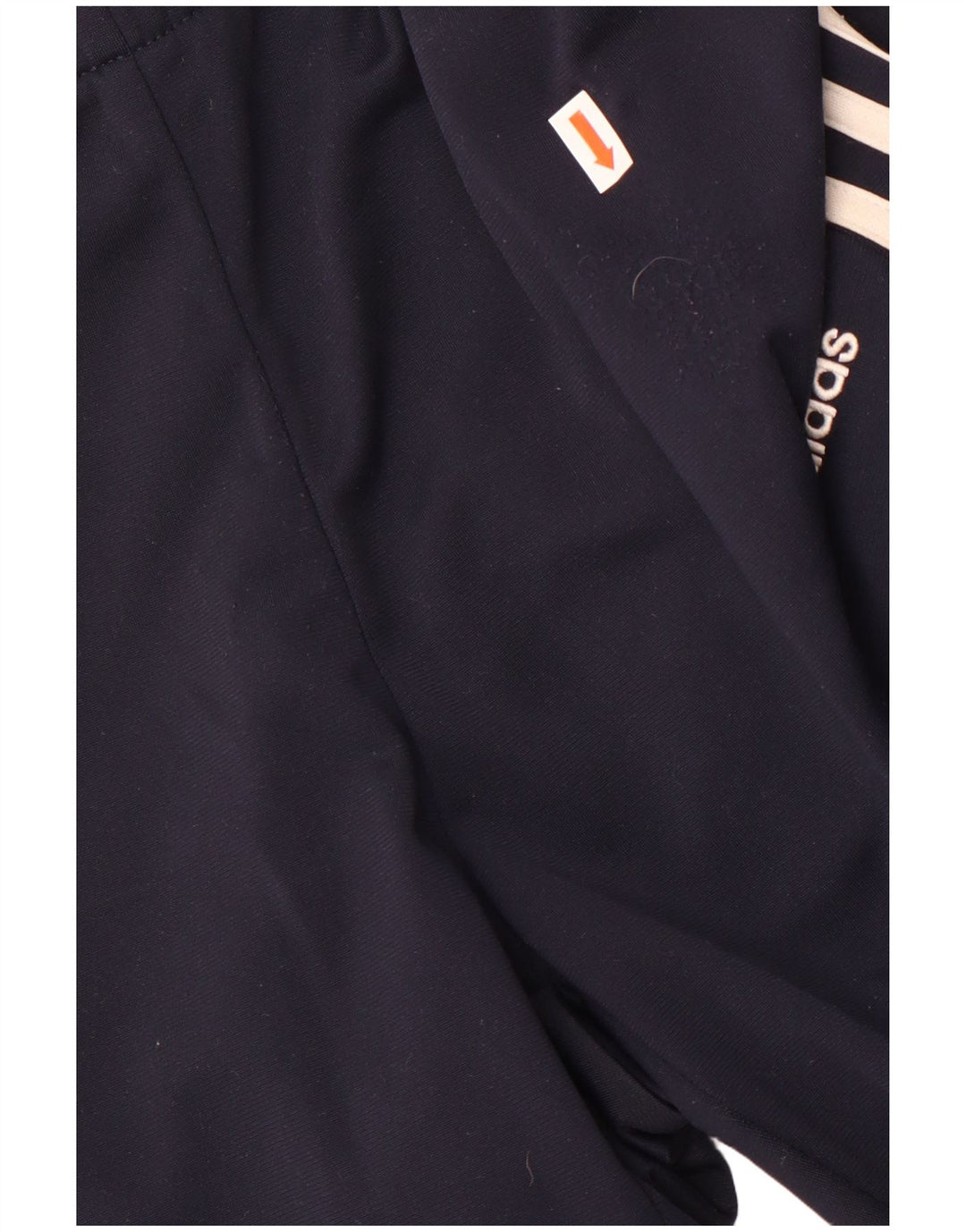 Adidas Damen Trainingshose UK 8/10 Small Marineblau Polyester