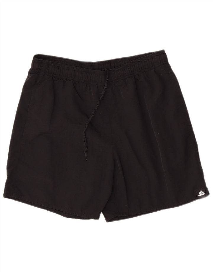 ADIDAS Herren Sport Shorts Small Schwarz Nylon