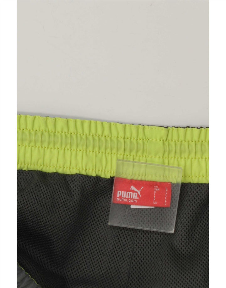Puma Herren-Trainingshose, Größe L, Grau