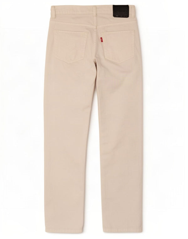 Levi's Jungen 510 Super Skinny Jeans 13–14 Jahre W27 L27 Weiße Baumwolle