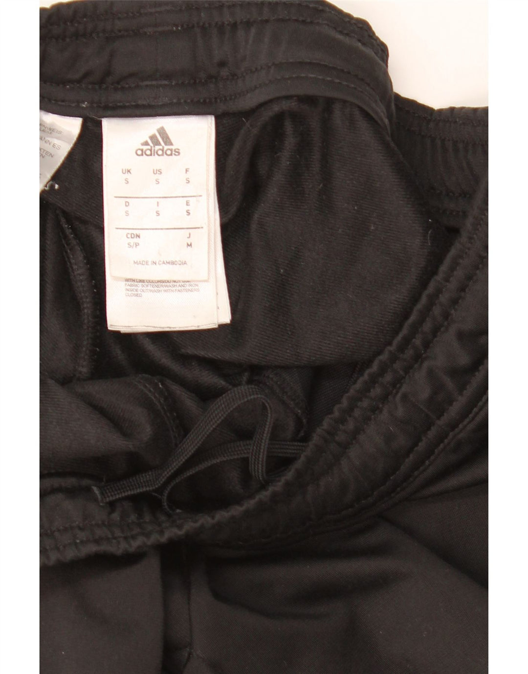 Adidas Herren-Trainingshose, Größe S, Schwarz, Polyester