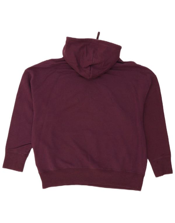 Puma Damen Loose Fit Hoodie Pullover UK 18 XL Kastanienbraun Baumwolle