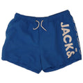 Jack & Jones Herren-Badeshorts mit Grafik, XL, Blau, Polyester