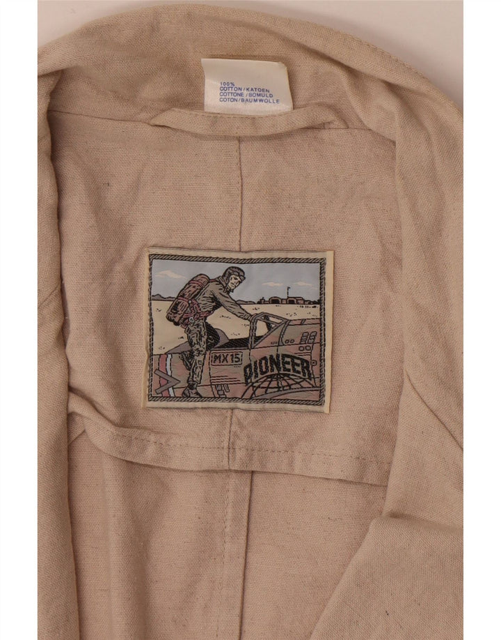 Pioneer Herren-Blazer mit 2 Knöpfen, Gr. 36, Größe S, Beige, Baumwolle