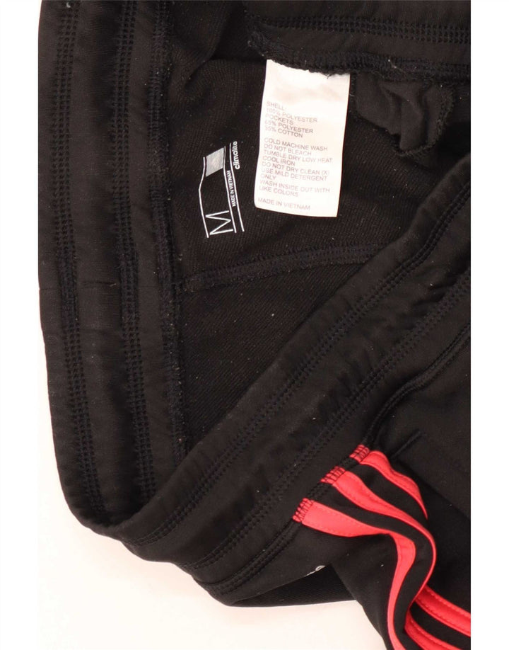 Adidas Damen Climalite Trainingshose UK 14 Medium Schwarz Polyester
