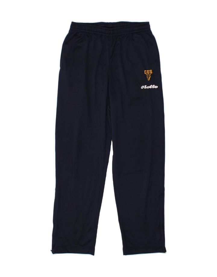 LOTTO Womens Tracksuit Trousers UK 40/42 Medium Navy Blue Polyester Vintage Lotto and Second-Hand Lotto from Messina Hembry 