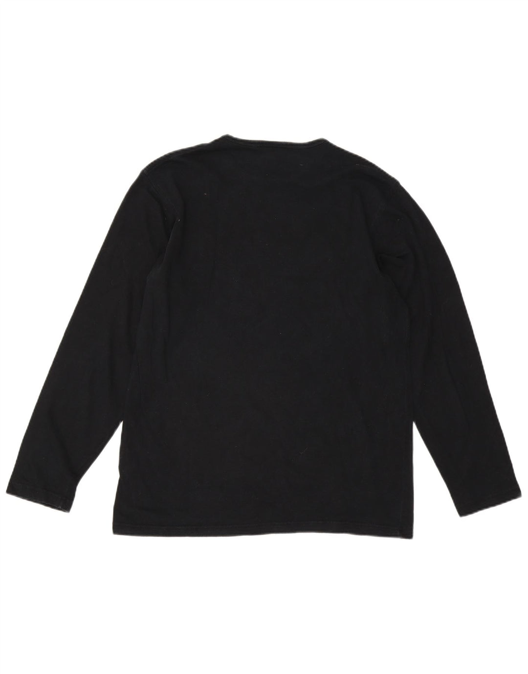 Trussardi Jeans Herren Top Langarm 2XL Schwarz Viskose