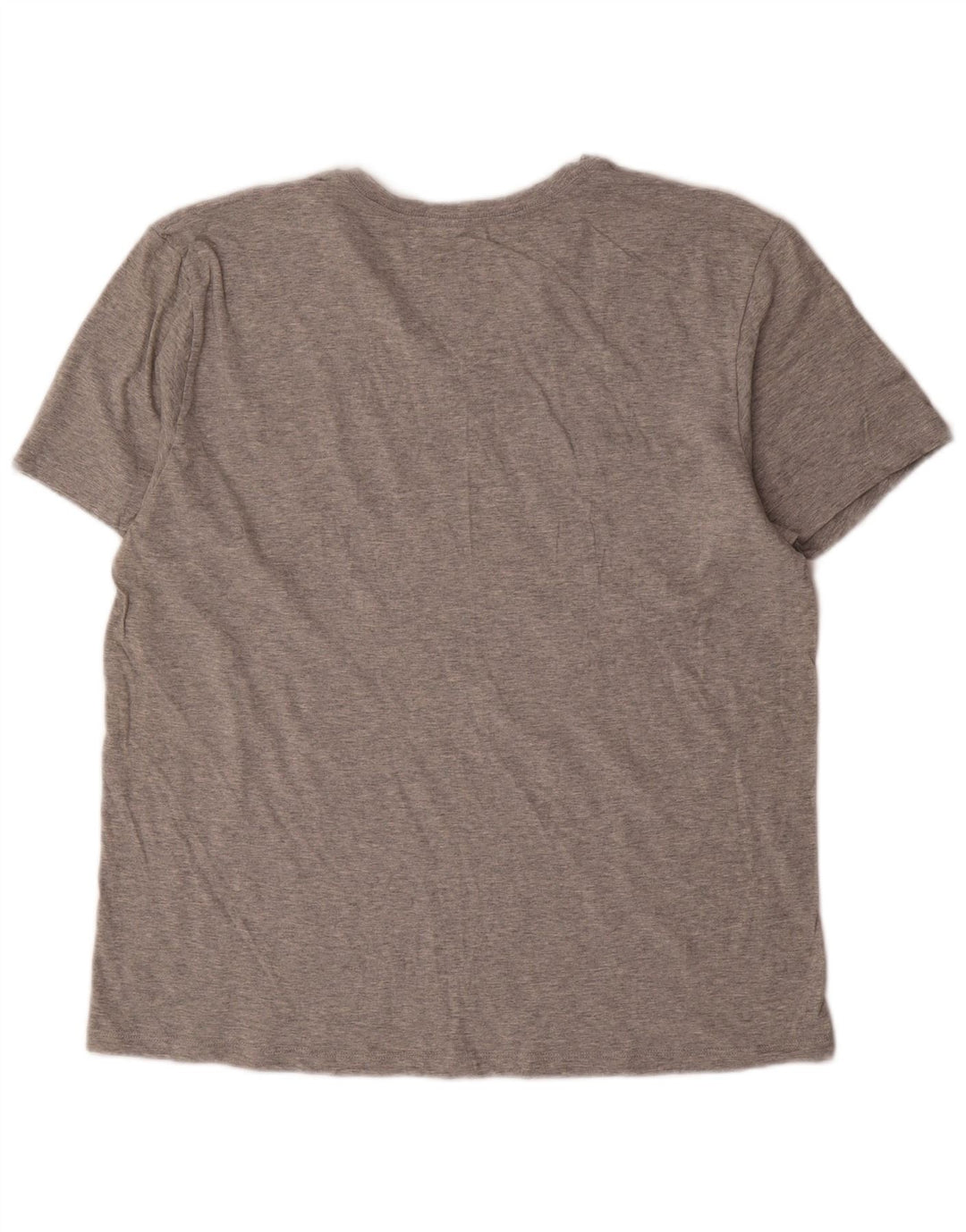 Calvin Klein Herren T-Shirt Top Large Grau meliert Baumwolle