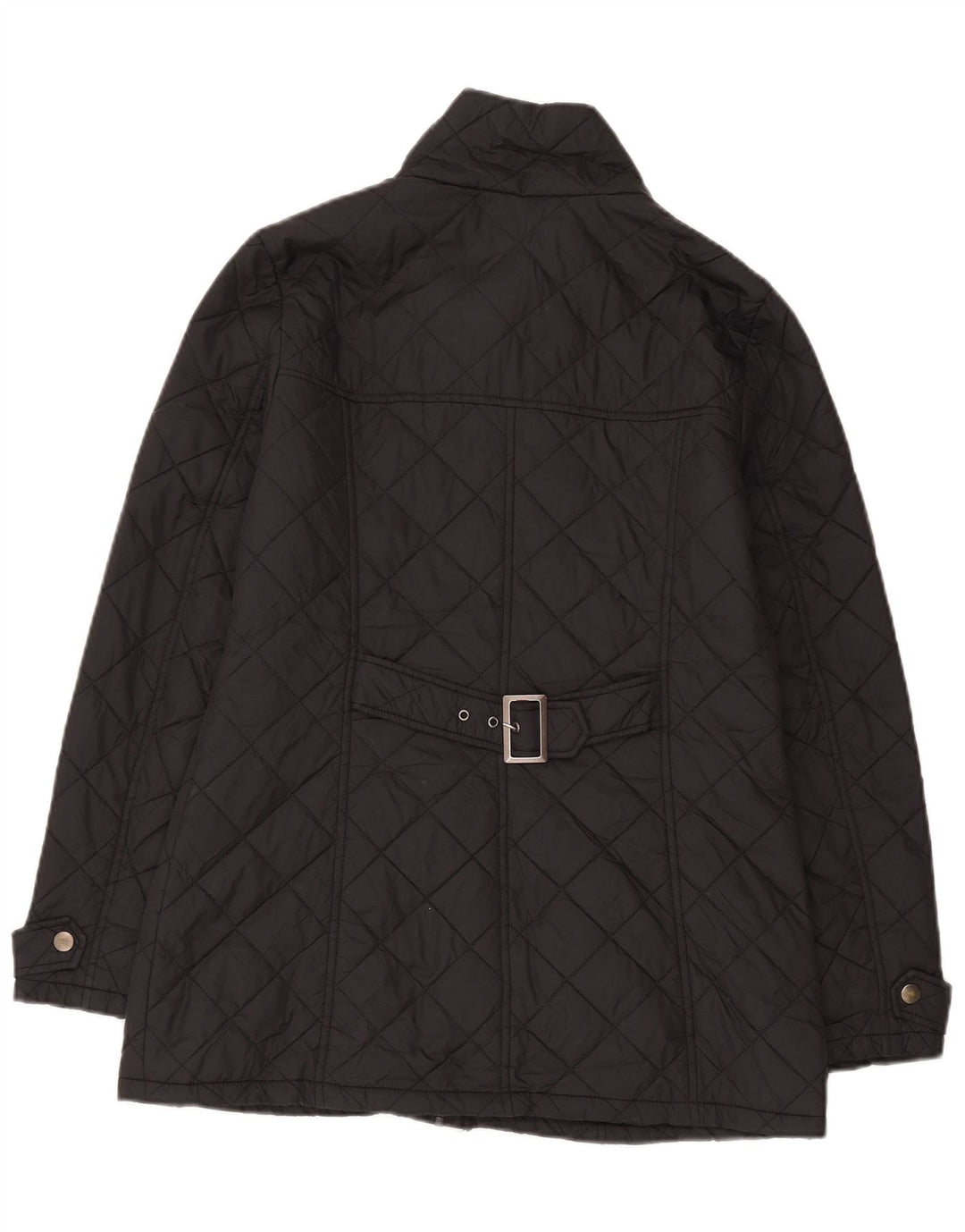 Laura Ashley Damen Steppjacke UK 14 Large Schwarz Polyamid