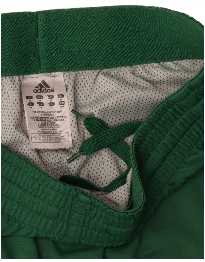 Adidas Herren Celtics Sport Shorts Mittelgrünes Colourblock-Polyester