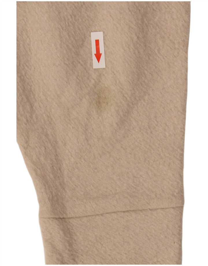 Cos Damen-Pullover mit Rollkragen, 3/4-Ärmel, UK-Gr. 14, mittelbeige Wolle