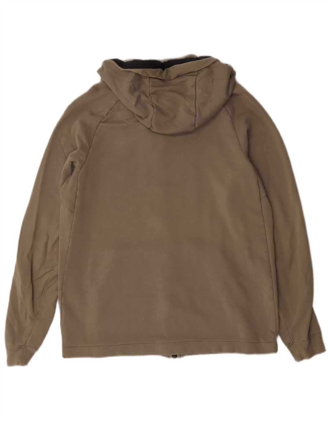 Nike Herren-Kapuzenpullover mit Reißverschluss, groß, Khaki, Baumwolle