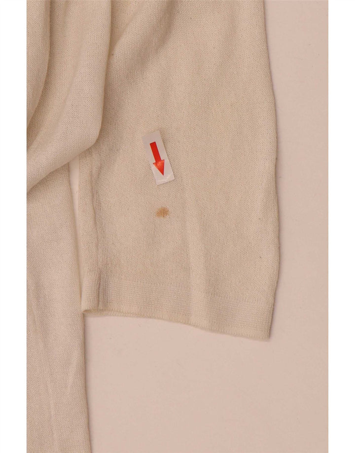 Marks & Spencer Damen Longline-Cardigan-Pullover UK 14 Medium Off White