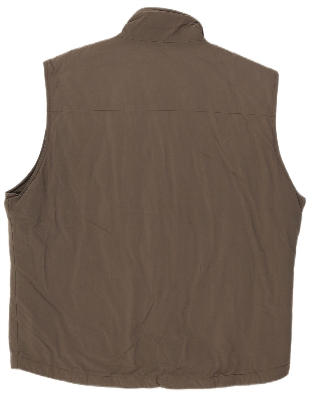 Marks & Spencer Herren Wattierte Weste UK 42 XL Khaki Polyamid