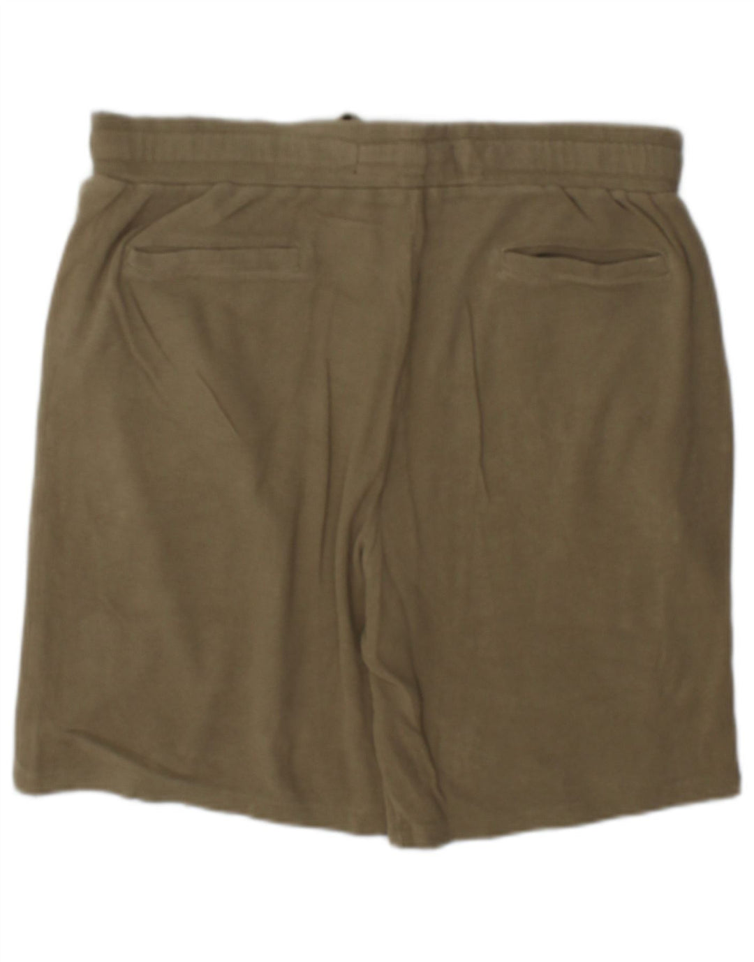 Zara Herren Freizeitshorts XL W34 Khaki Baumwolle