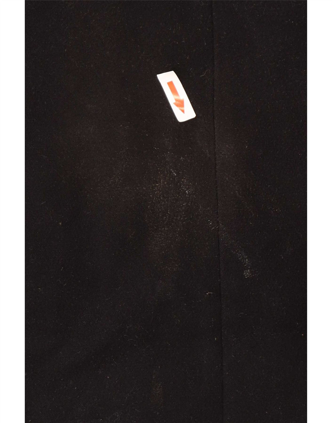 Topshop Damen Übergroßer Mantel UK 8 Small Schwarz Polyester