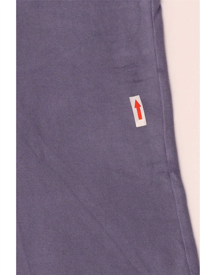 Zara Herren T-Shirt Top Medium Lila Viskose