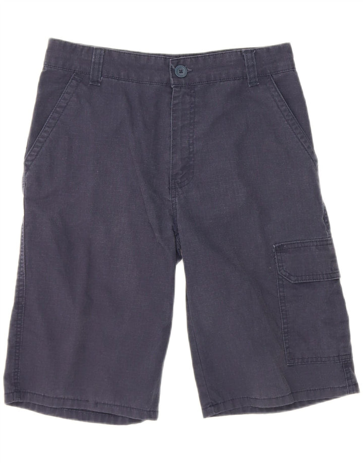 LEVI'S Boys Cargo Shorts 15-16 Years W28 Navy Blue Cotton Vintage Levi's and Second-Hand Levi's from Messina Hembry 