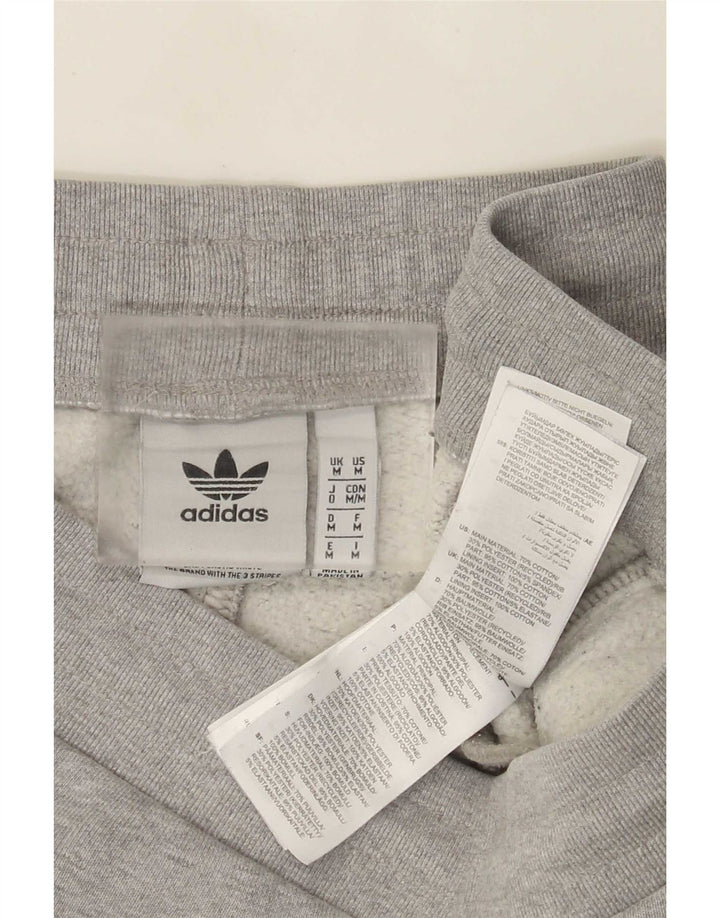 Adidas Herren Trainingshose Jogger mittelgraue Baumwolle