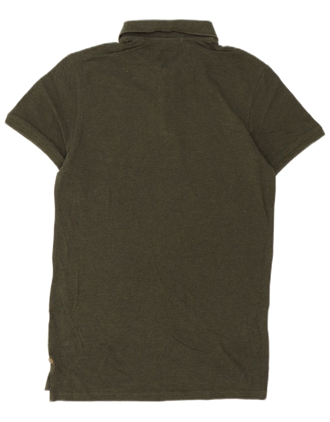 Scotch & Soda Herren-Poloshirt aus mittelgrüner Baumwolle
