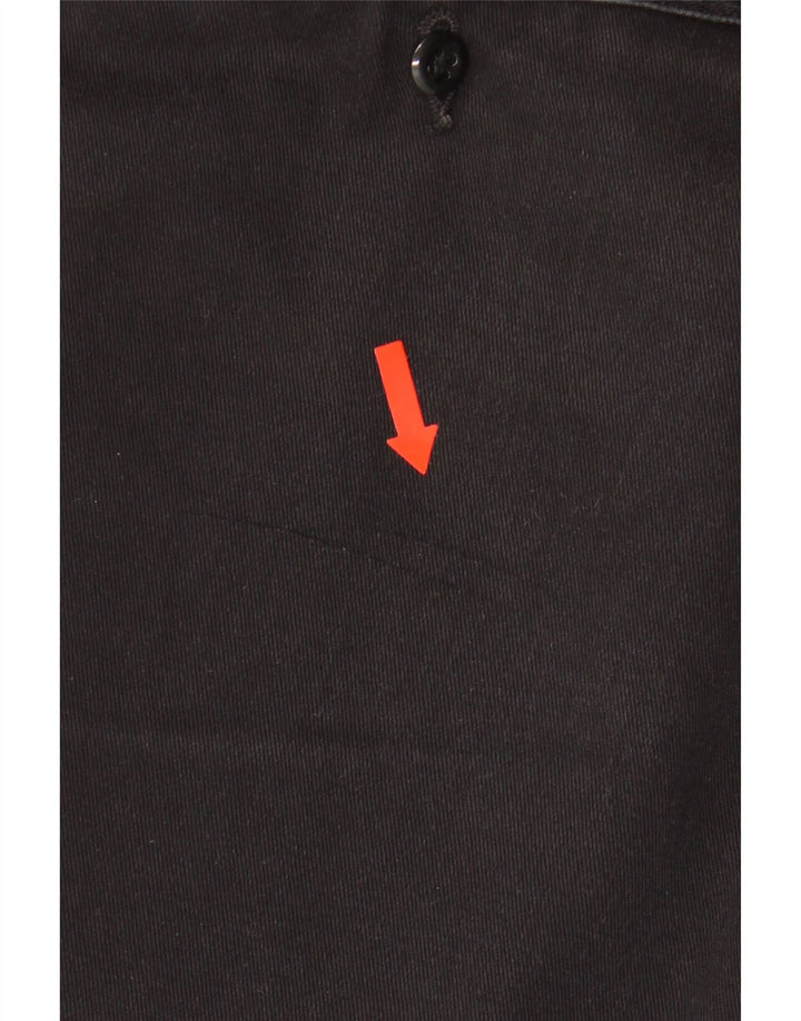 Dickies Herren Slim Chino-Shorts W32 Mittelschwarzes Polyester