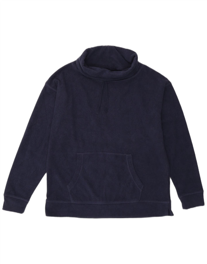 Fat Face Damen-Sweatshirt mit entspannter Passform, Gr. 14, mittleres Marineblau