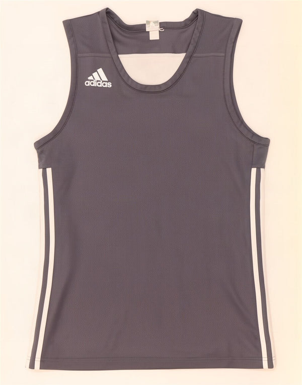 Adidas Herren Weste Top Small Grau