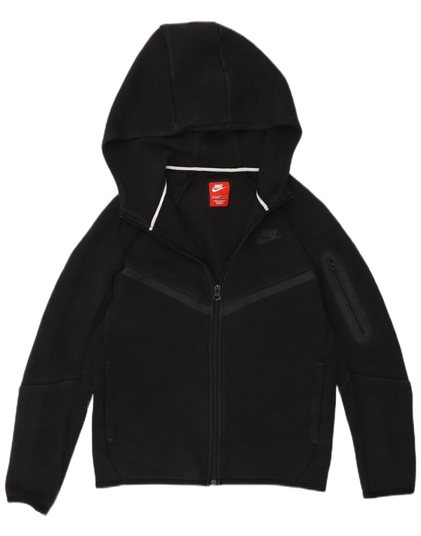 Nike Kapuzenpullover für Jungen, 12–13 Jahre, Größe L, Schwarz, Baumwolle