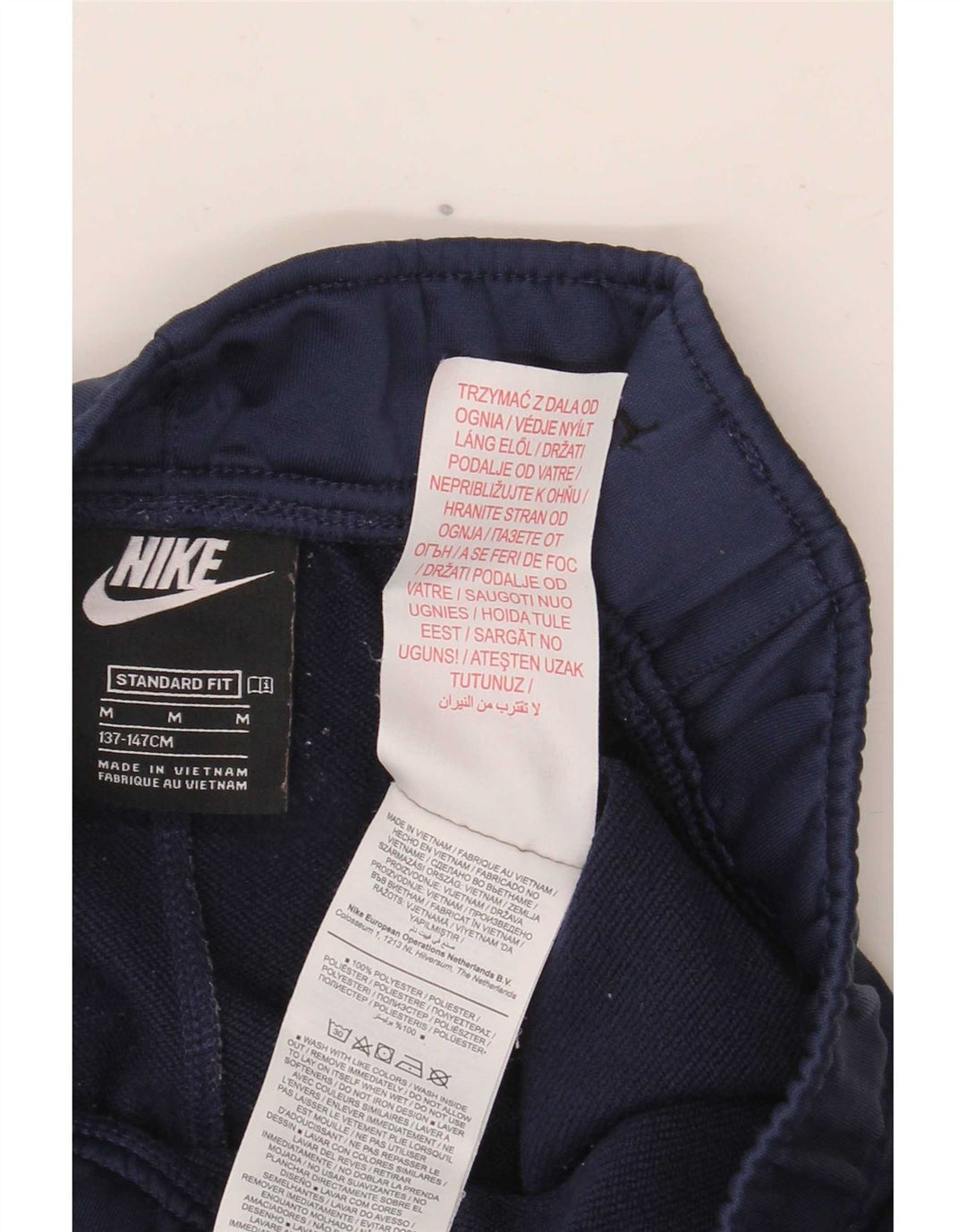 Nike Trainingshose für Jungen, Jogger, 10–11 Jahre, mittelgroß, Marineblau