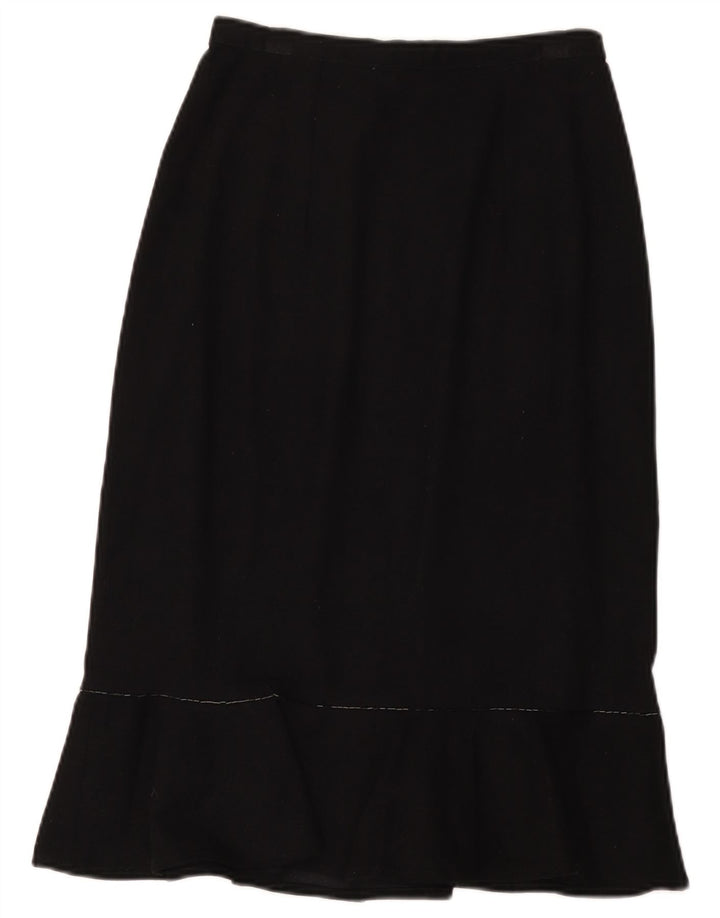 Vintage Damen Meerjungfrau Rock W25 XS Schwarz
