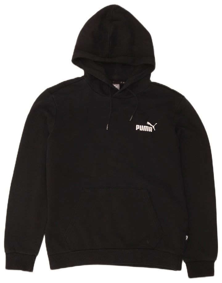 Puma Herren Kapuzenpullover Small Schwarz Baumwolle