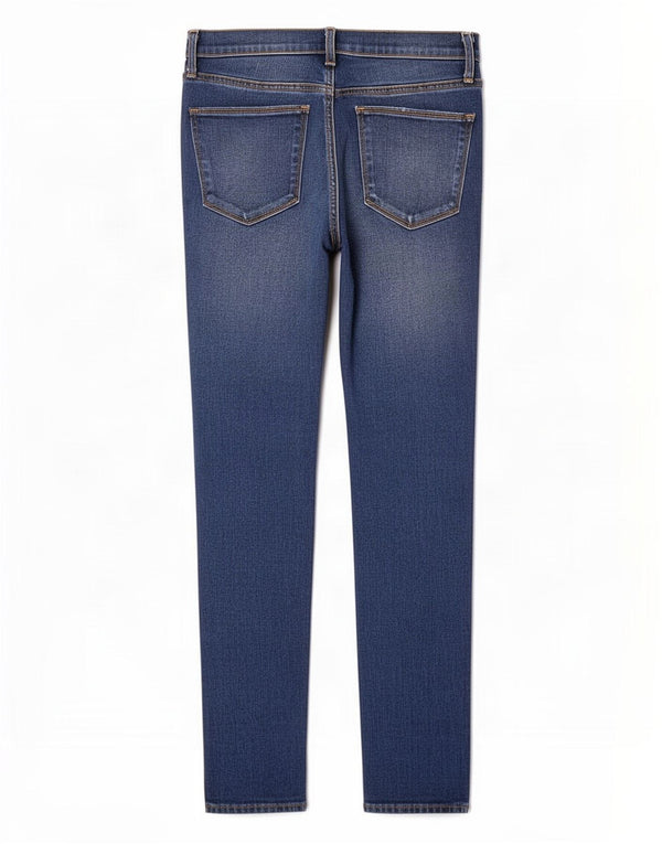 Gap Damen Skinny Jeans W27 L29 Marineblaues Lyocell