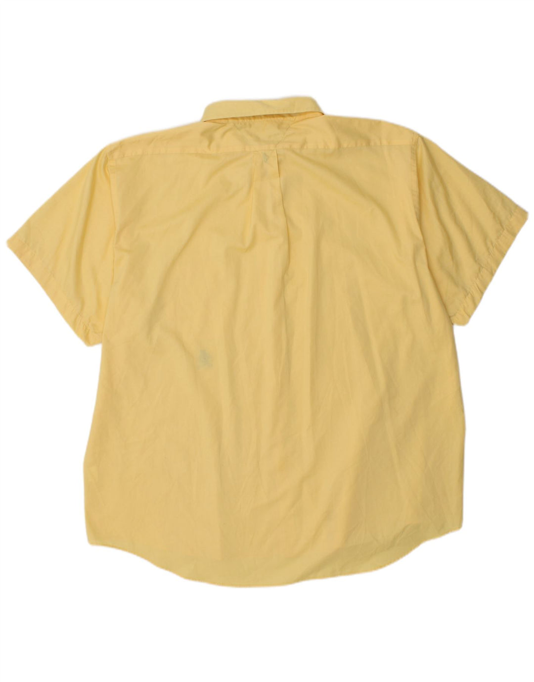TOMMY HILFIGER Herren Kurzarmhemd XL Gelb