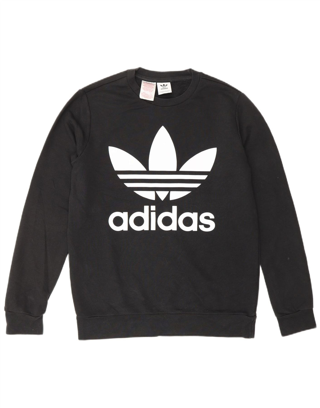 ADIDAS Herren Grafik-Sweatshirt-Pullover, kleine schwarze Baumwolle