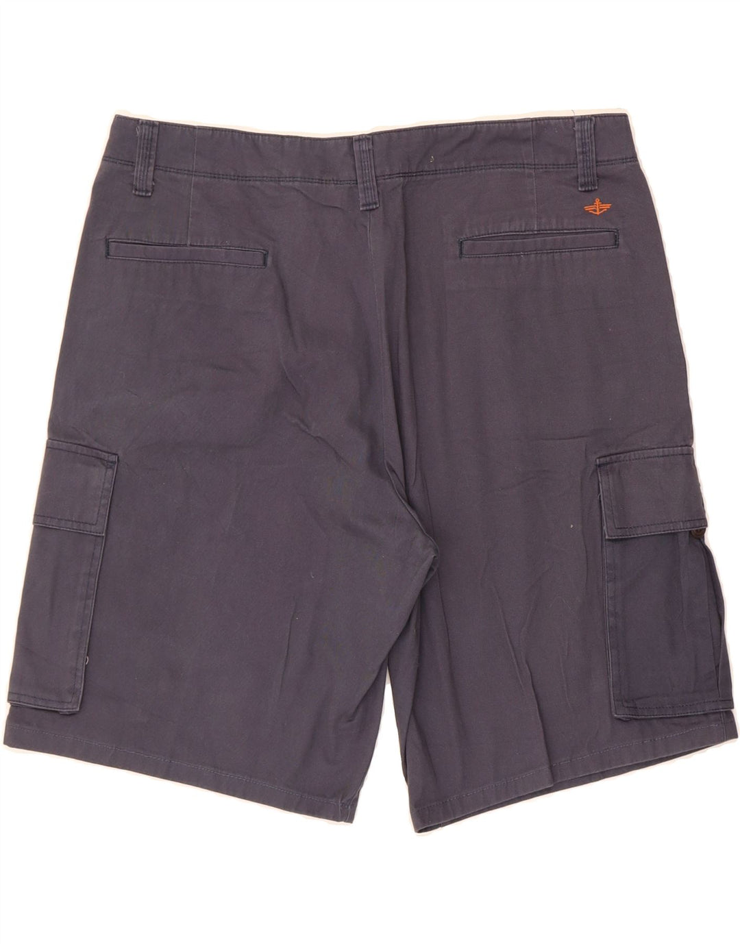 DOCKERS Mens Cargo Shorts W36 Large Navy Blue Cotton Vintage Dockers and Second-Hand Dockers from Messina Hembry 