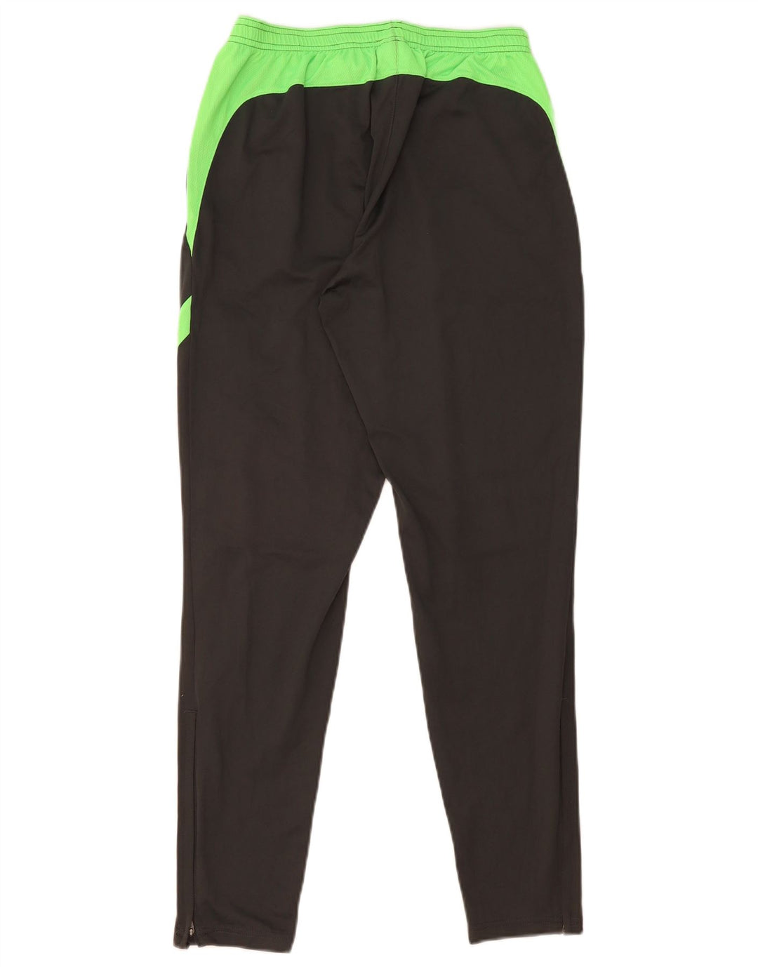 Nike Damen Dri Fit Trainingshose UK 12 Mittelgrau Farbblock