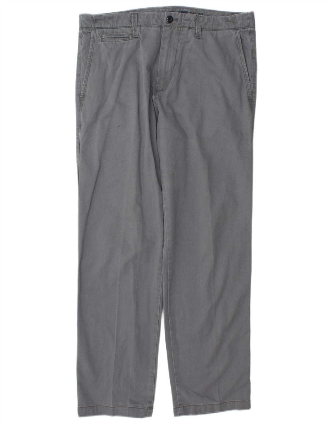 Gap gerade Chino-Hose für Herren, W34, L30, graue Baumwolle
