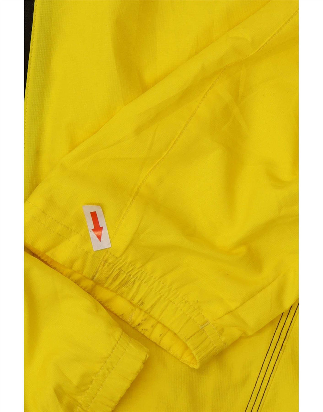 Adidas Herren Clima Proof Regenjacke UK 40 Large Gelb Polyester