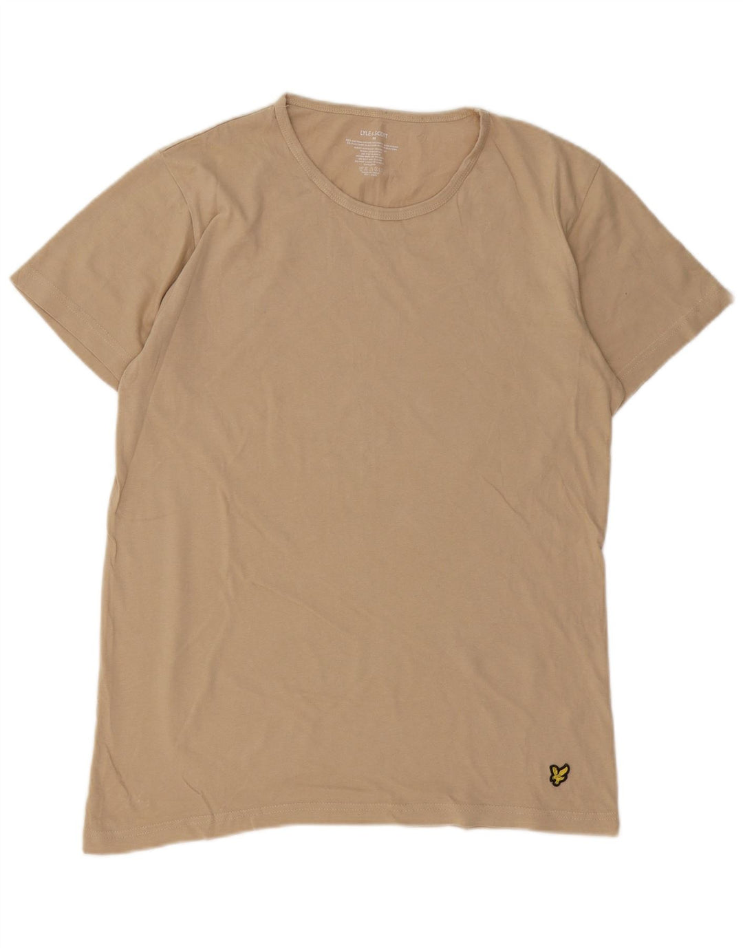 Lyle & Scott Herren T-Shirt-Oberteil aus Baumwolle in Mittelbeige