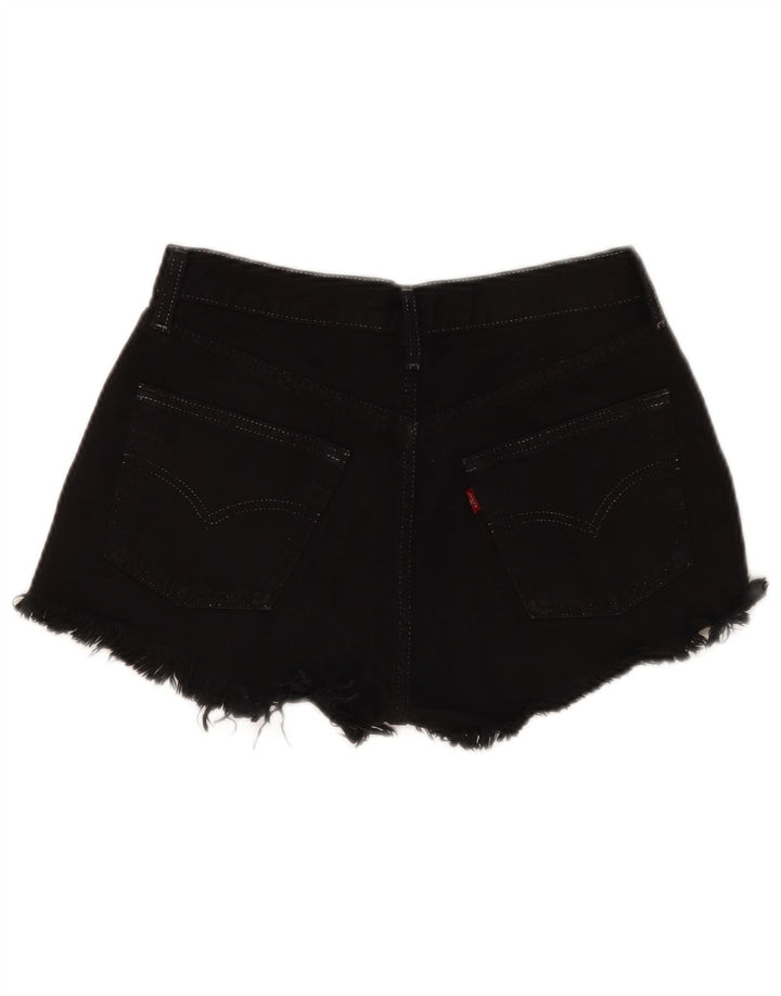 Levi's Damen Jeansshorts W28 Medium Schwarz